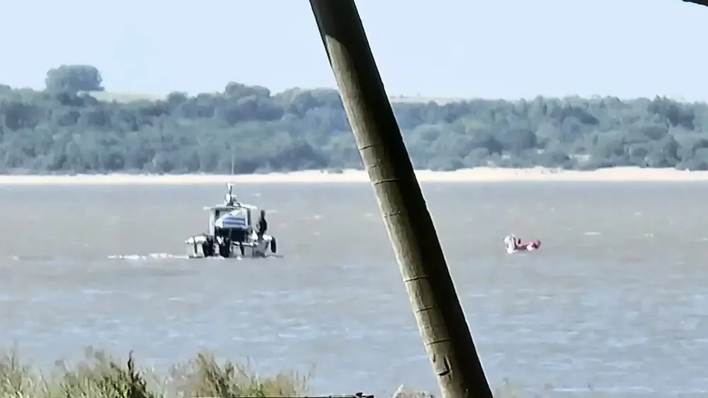 En la playa donde ocurrió el rescate no hay servicio de guardavidas