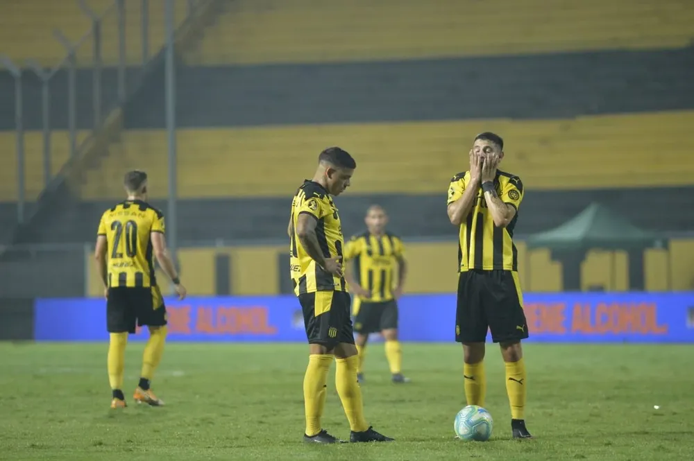 David Terans y Agustín Álvarez Martínez de Peñarol