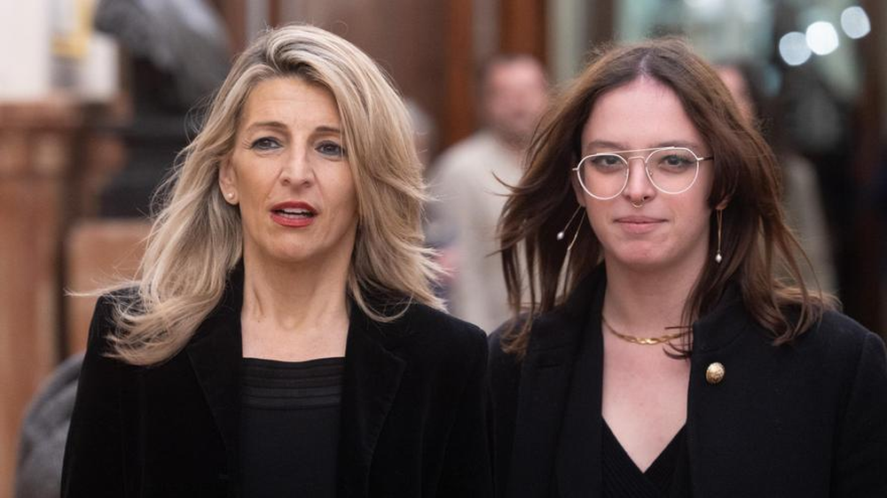 Yolanda Díaz y Elízabeth Duval