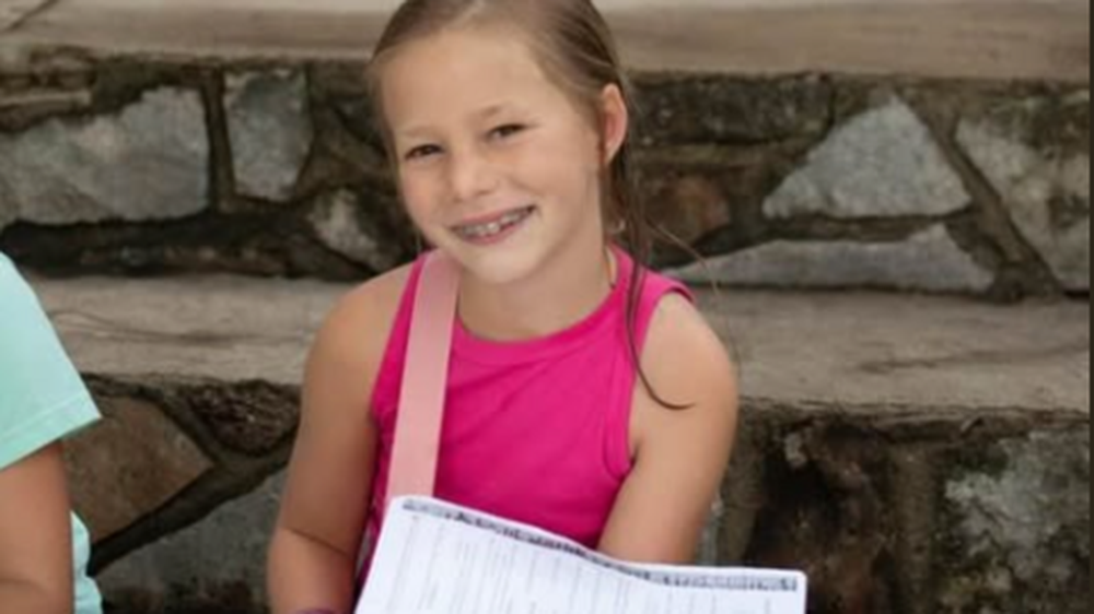 Renee Smajastrla, de 8 años, murió cuando las aguas arrasaron el campamento cristiano Mystic.