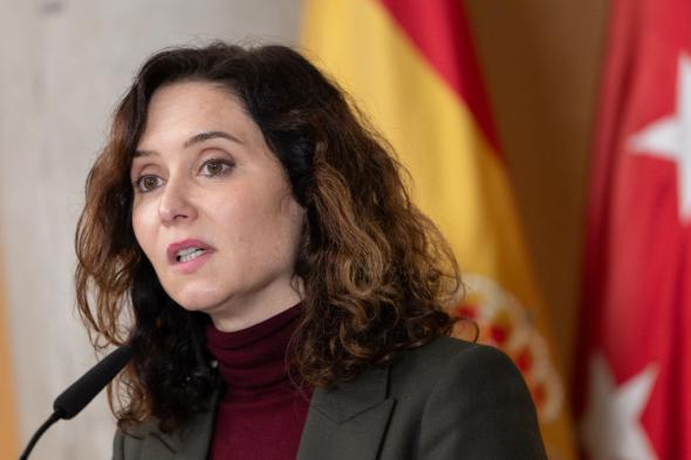 La presidenta de la Comunidad de Madrid, Isabel Díaz Ayuso.