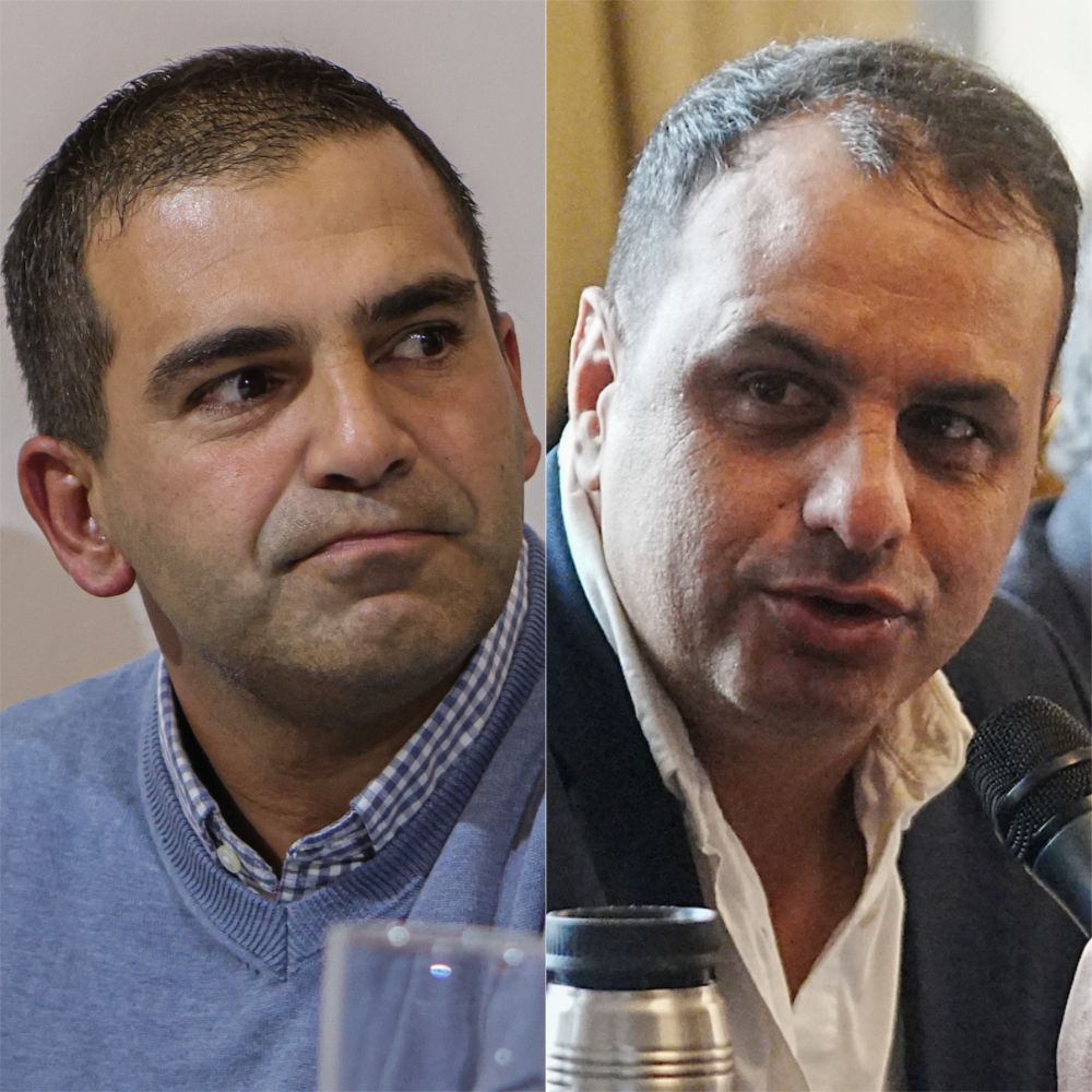 José Yurramendi (i) y Christian Morel (d)