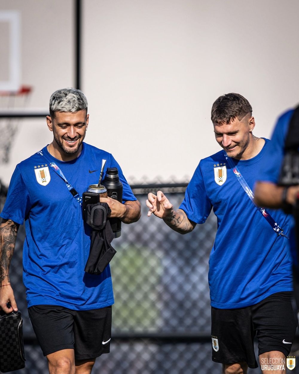 Giorgian De Arrascaeta y Guillermo Varela&nbsp;