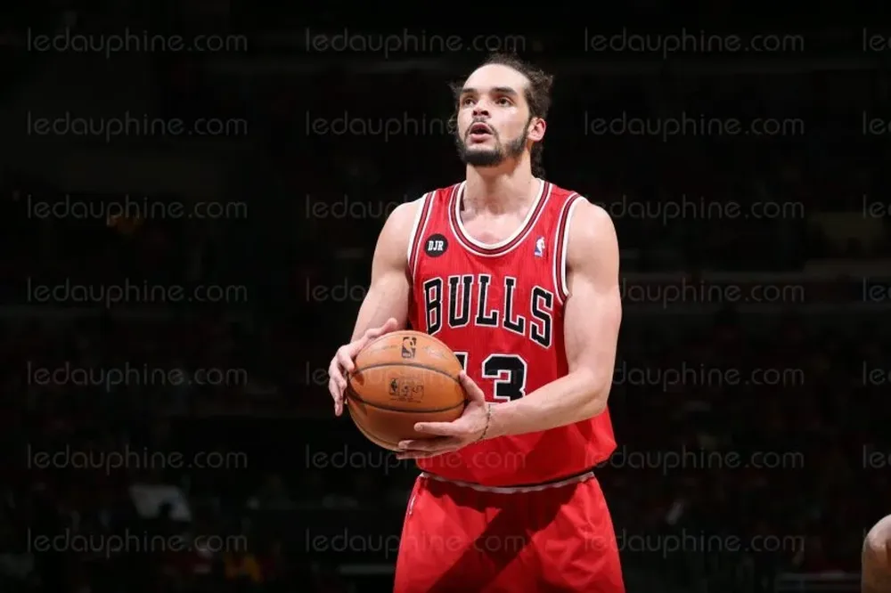 Noah durante su estadía en Chicago Bulls