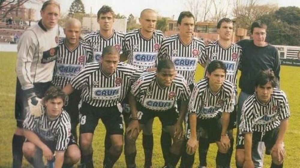 Sebastián Fernández en sus inicios en el profesionalismo con Miramar Misiones
