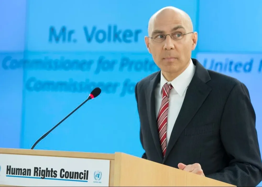 Volker Türk es el Alto Comisionado de la ONU para los Derechos Humanos.