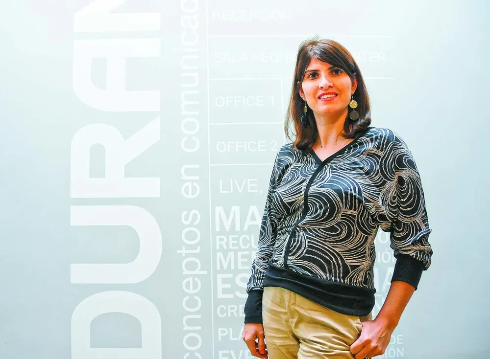 Directora de la agencia Durán, Karina Durán