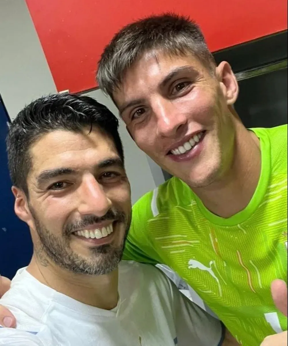 Suárez y Rochet se verán las caras por el Brasileirao