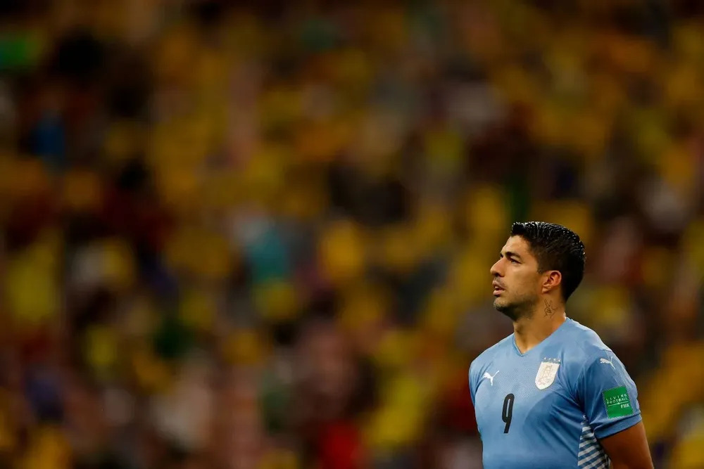 Luis Suárez convirtió el único gol de Uruguay en 270 minutos en esta triple fecha de Eliminatorias de octubre