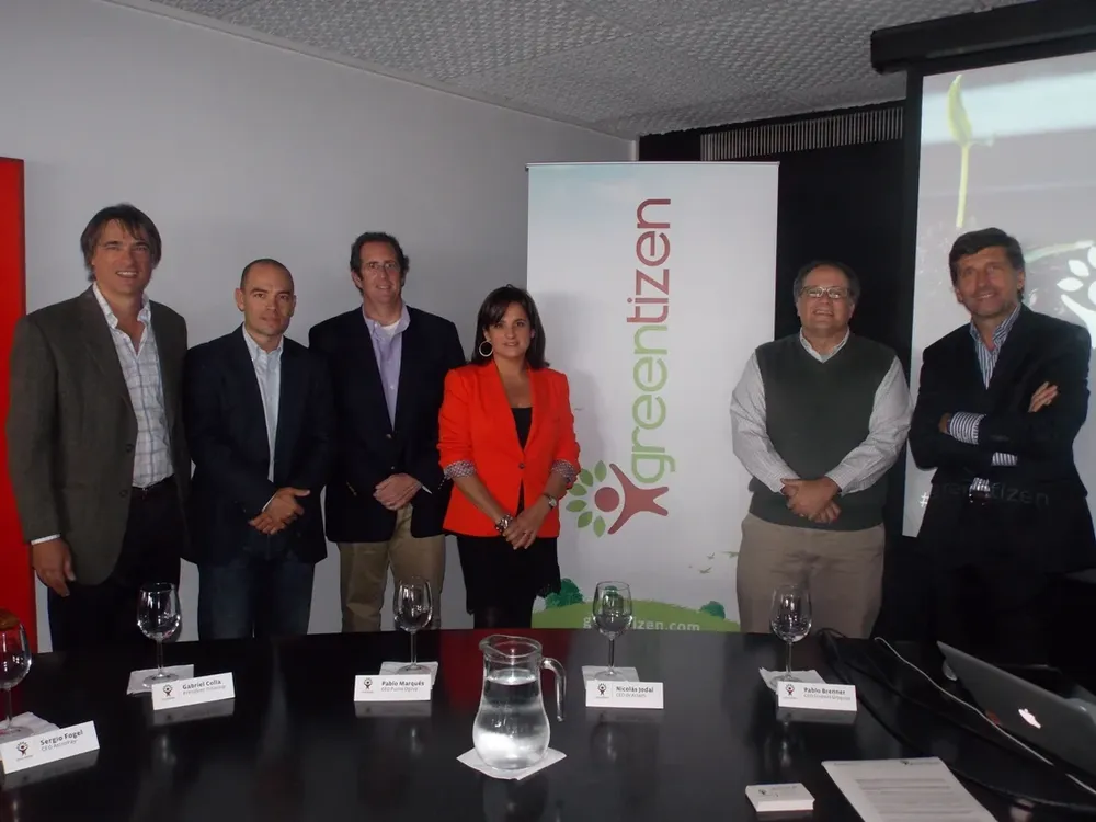 Nicolás Jodal, Gabriel Colla, Sergio Fogel, Sylvia Chebi, Pablo Brenner y Pablo Marqués