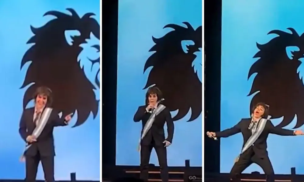 Fátima Flórez habló de su separación con Milei a través de su imitación.