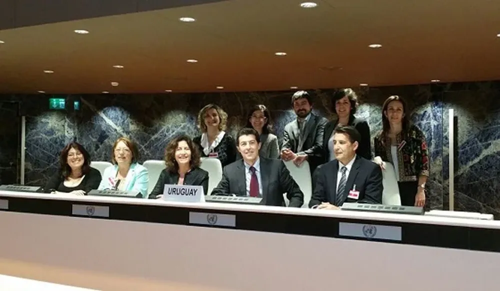La delegación uruguaya en Ginebra