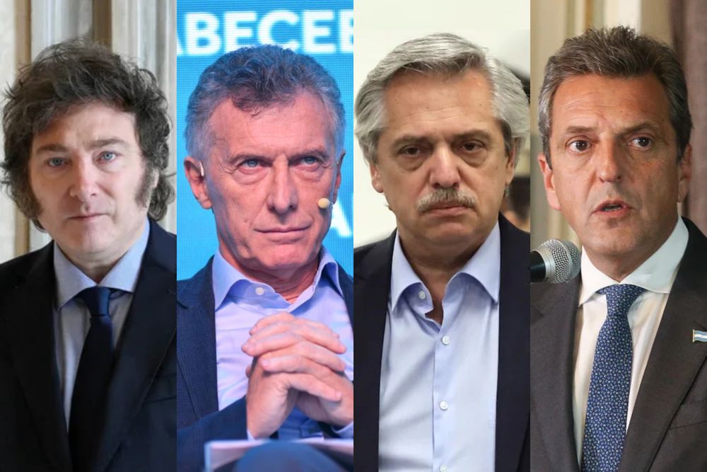 En cuanto a los líderes políticos, Javier Milei sigue siendo el dirigente mejor valorado.