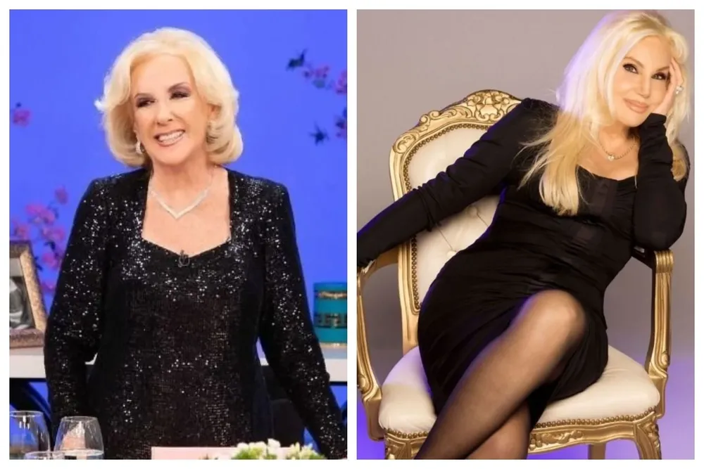 Mirtha Legrand y Susana Giménez