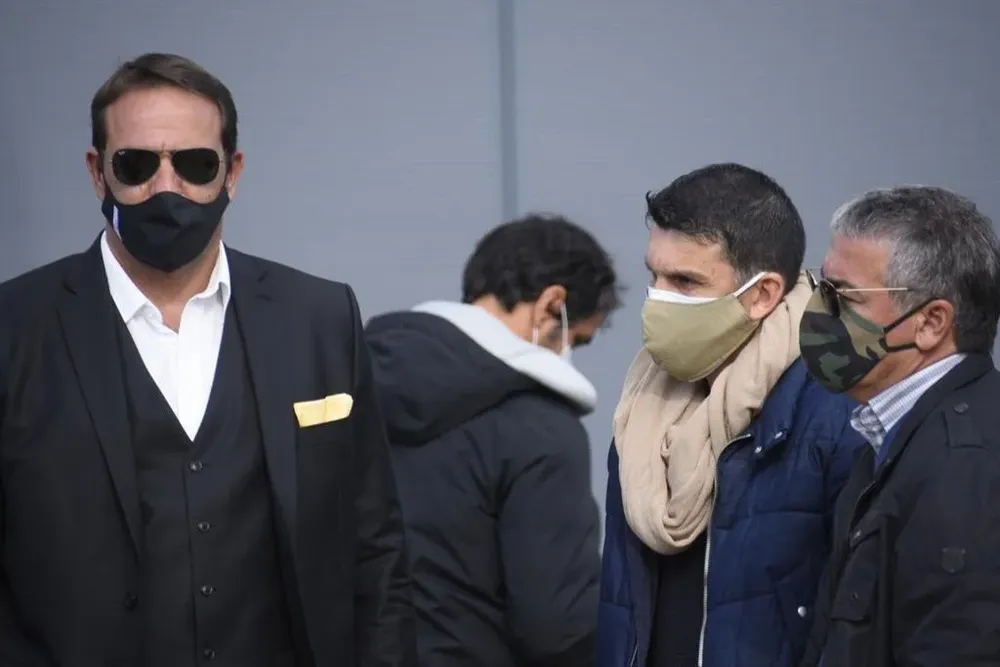 Ruglio se mostró molesto por un penal que para él, no le pitaron a Deportivo Maldonado