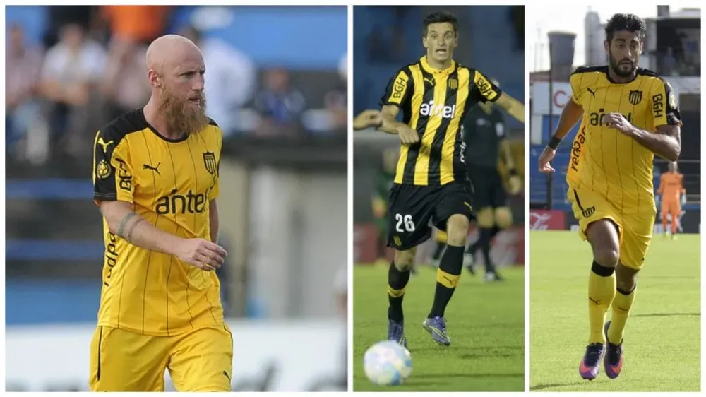 Marcel Novick, Mauricio Affonso y Hernán Petryk