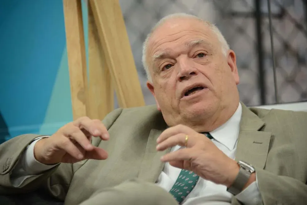 Presidente de la SCJ, Ricardo Pérez Manrique. D. Battiste
