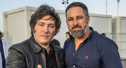 Milei y Abascal en Madrid