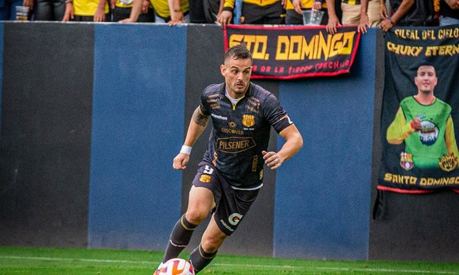 Octavio Rivero en el Barcelona de Ecuador