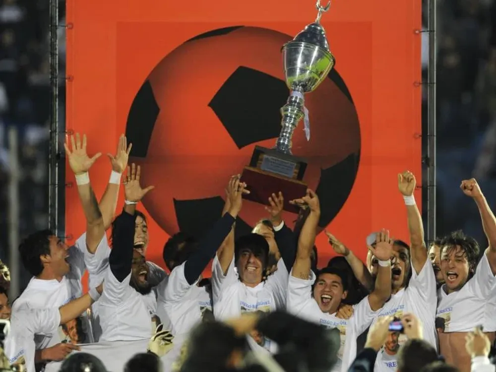 Los festejos del campeón