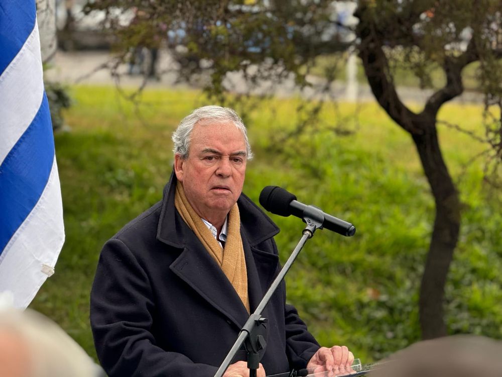 Luis Alberto Heber en el homenaje a Luis Alberto de Herrera