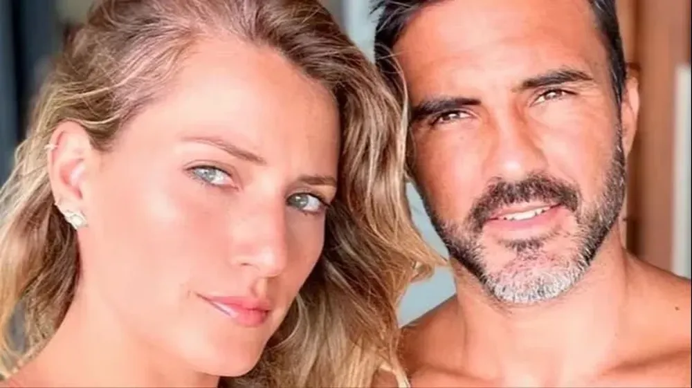 Mica Viciconte y Fabián Cubero