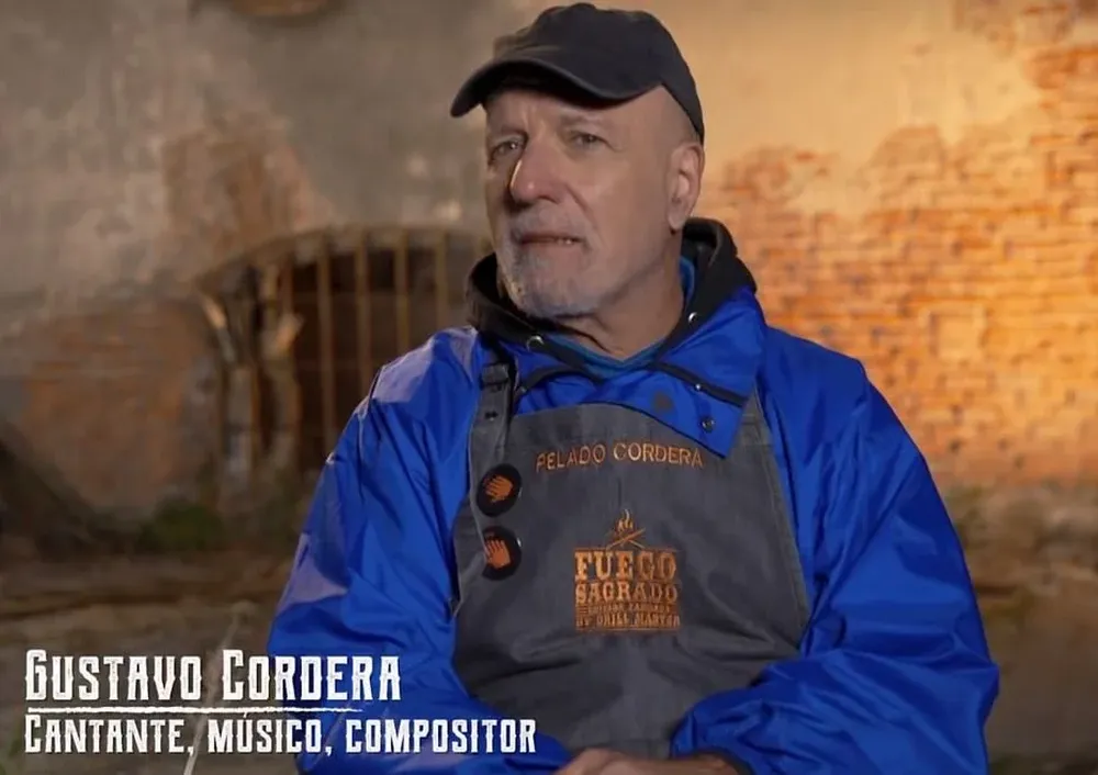 Gustavo Cordera, participante de Fuego Sagrado