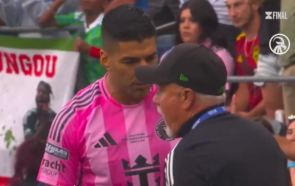 Luis Suárez escupió a un integrante del cuerpo técnico de Seattle Sounders tras perder con Inter Miami la final de la Leagues Cup