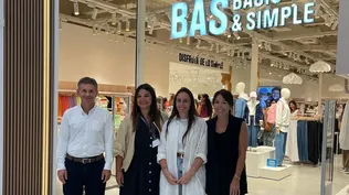 Marcelo Lombardi gerente general de Tres Cruces María José Malet gerente comercial de BAS Alina Guevgeozian gerente general de BAS y Ximena Quintas, gerente de Marketing de Grupo TATA