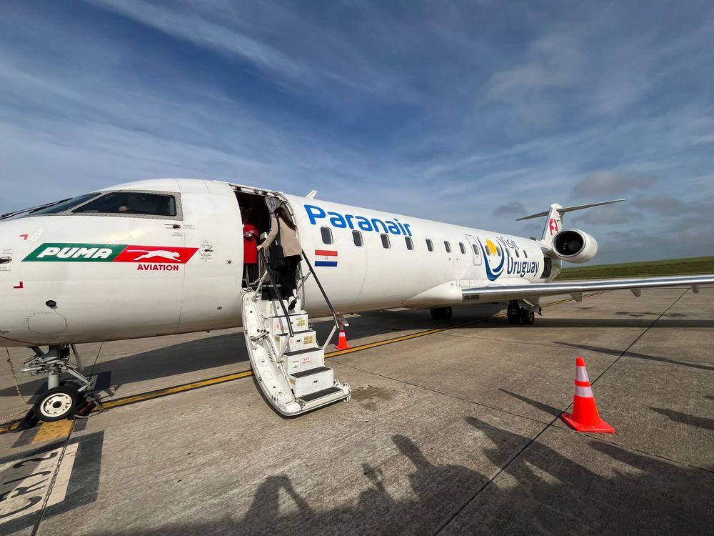 Vuelo Salto-Montevideo