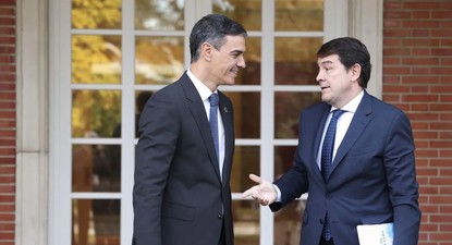 Pedro Sánchez y Alfonso Fernández Mañueco