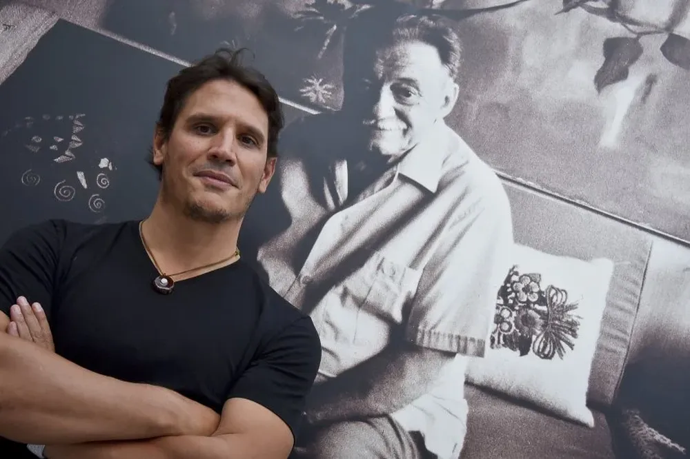 Sergio Peris-Mencheta en la Fundación Benedetti