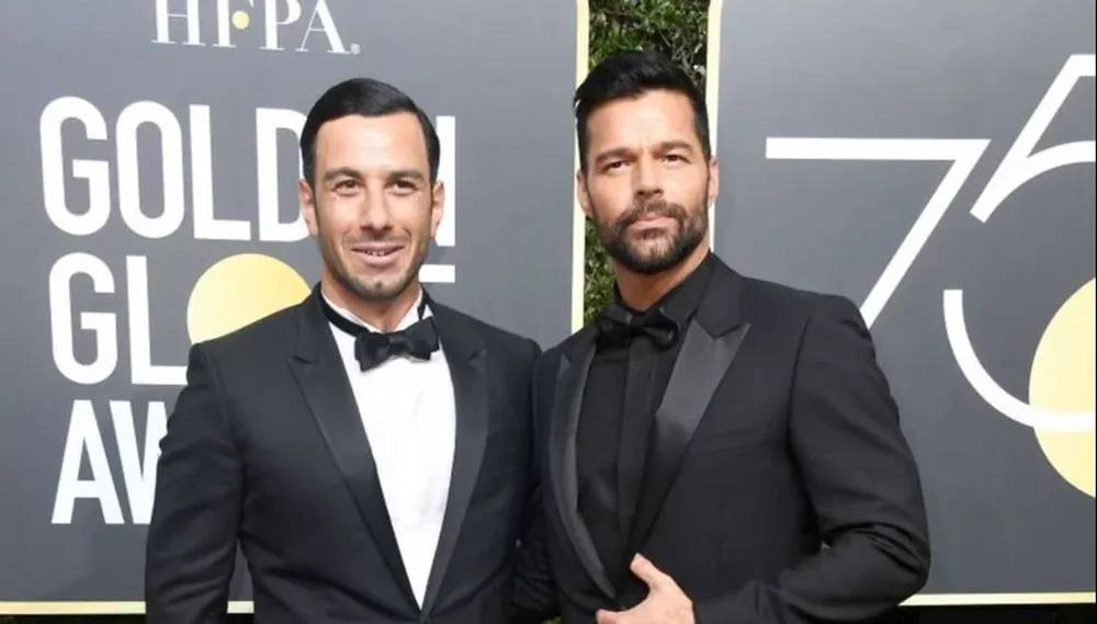 Ricky Martin y Jwan Yosef