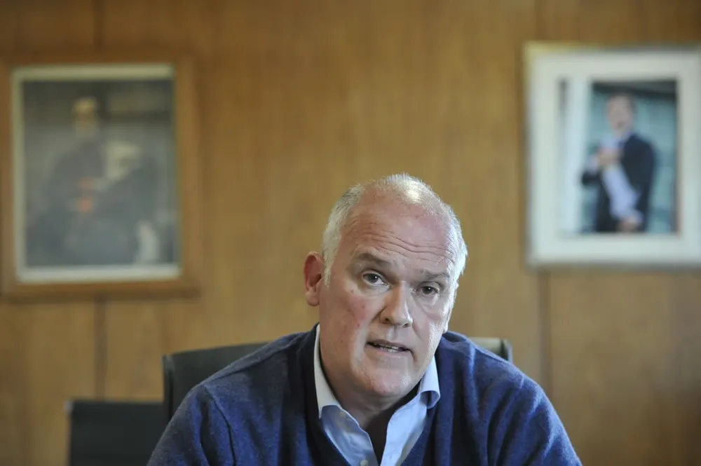 El subsecretario de Transporte, Juan José Olaizola, defendió el acuerdo con Katoen Natie