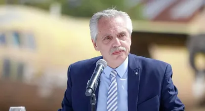 Alberto Fernández, presidente de la Argentina