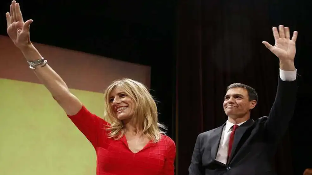 Begoña Gómez y Pedro Sánchez