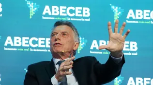 Mauricio Macri en el Foro ABECEB