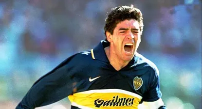 Maradona a puro festejo