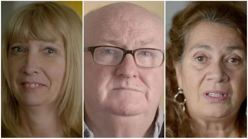 Marion, Tommy y Chirstine aparecen en el documental de la BBC Dementia & Us (La demencia y nosotros)
