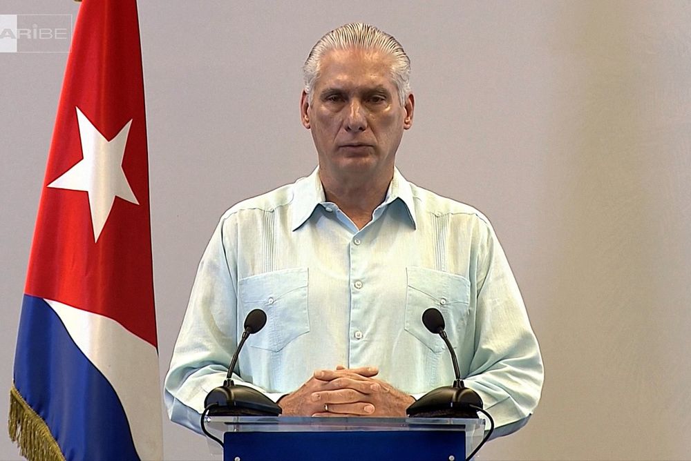 Miguel Diaz-Canel, presidente de Cuba. AFP