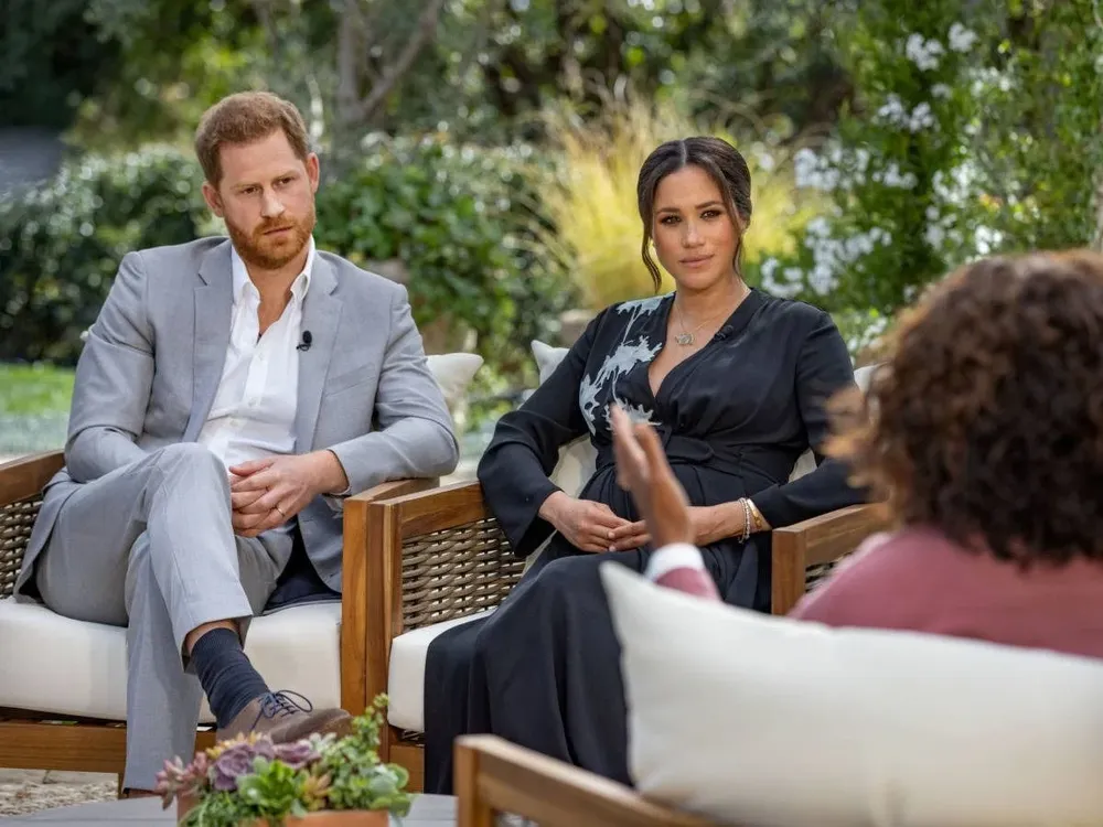 Luego de la entrevista con Oprah, la popularidad de la pareja cayó en Reino Unido