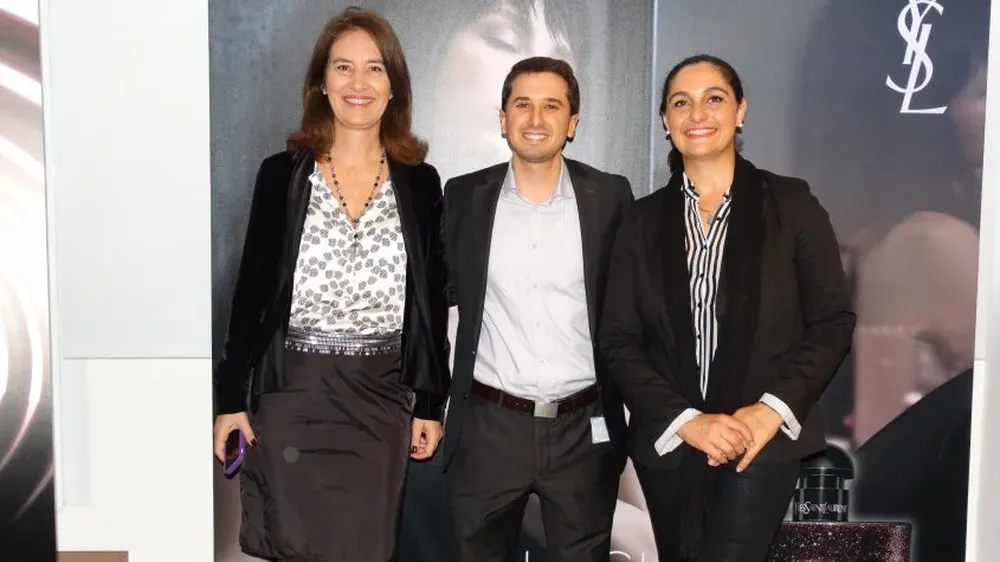 Verónica de Loy, Emiliano Reisfeld y Andrea Boggio