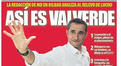 La portada del jueves del diario catalán Mundo Deportivo