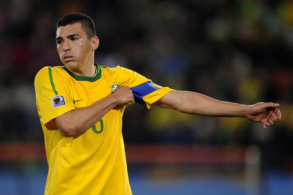 Lucio en la selección de Brasil Lucio en la selección de Brasil