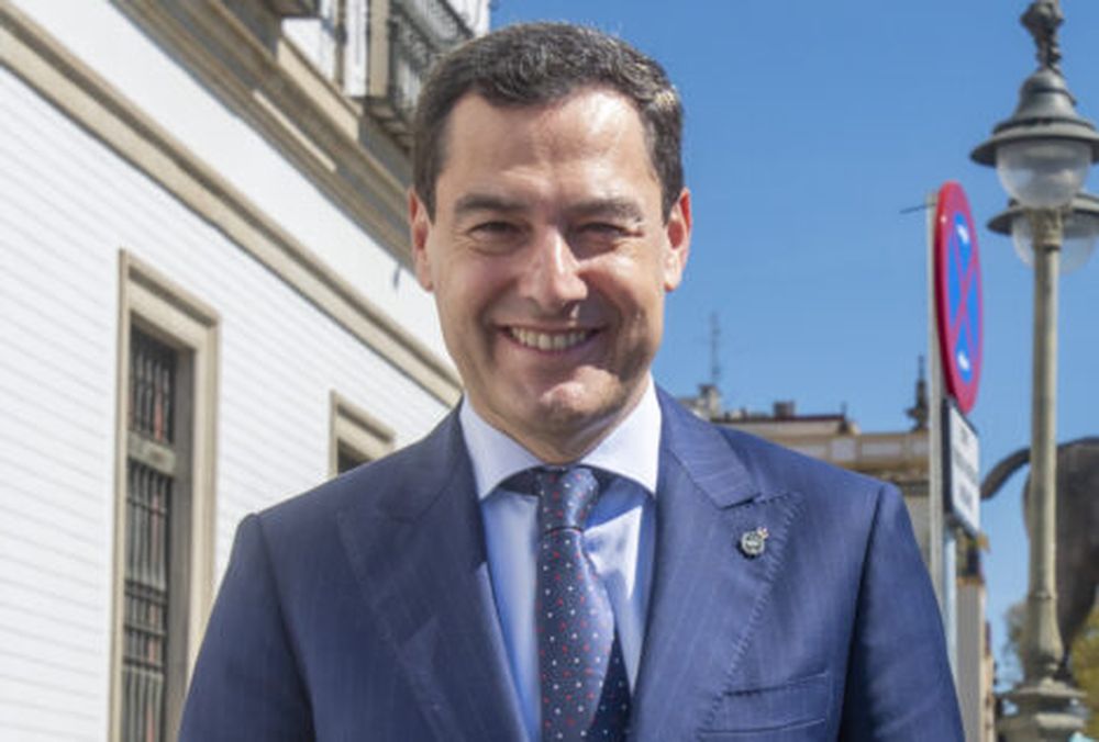Juanma Moreno, presidente de Andalucía.