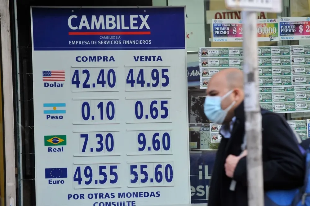 Cotización en los cambios del dólar al cierre de este jueves 3 de junio.