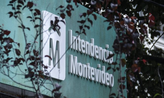 Fachada de la Intendencia de Montevideo. Archivo
