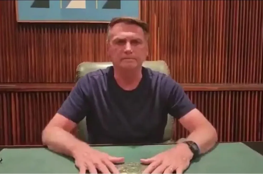 El mensaje de Bolsonaro alienta a seguir las protestas en otros lugares que no sean las carreteras