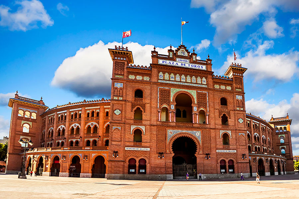 La Plaza de toros de Las Ventas.