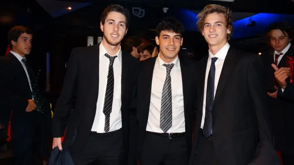 Federico Sartori, Nicolás Pelaez y Martín Colella